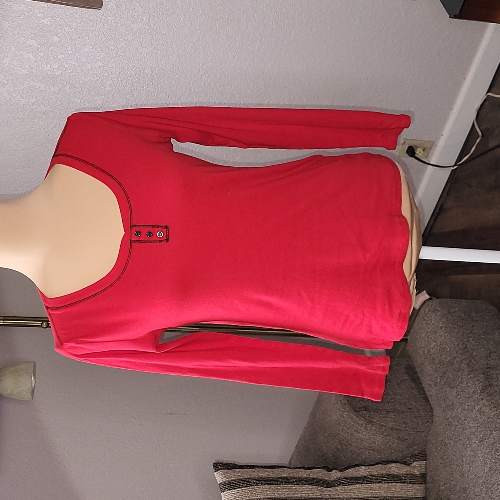 Pajama long sleeve shirt